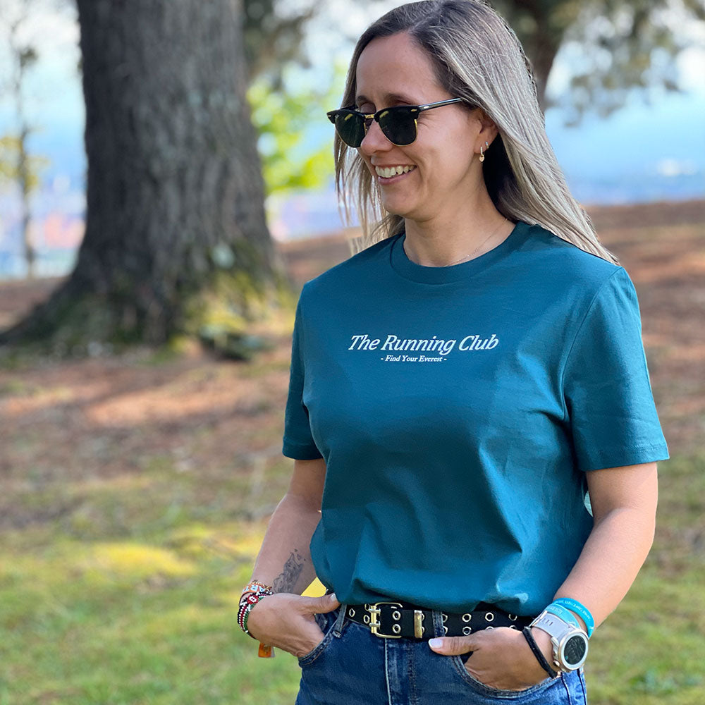 CAMISETA FIND YOUR EVEREST - GIVE ME FUCKING KUDOS - VERDE