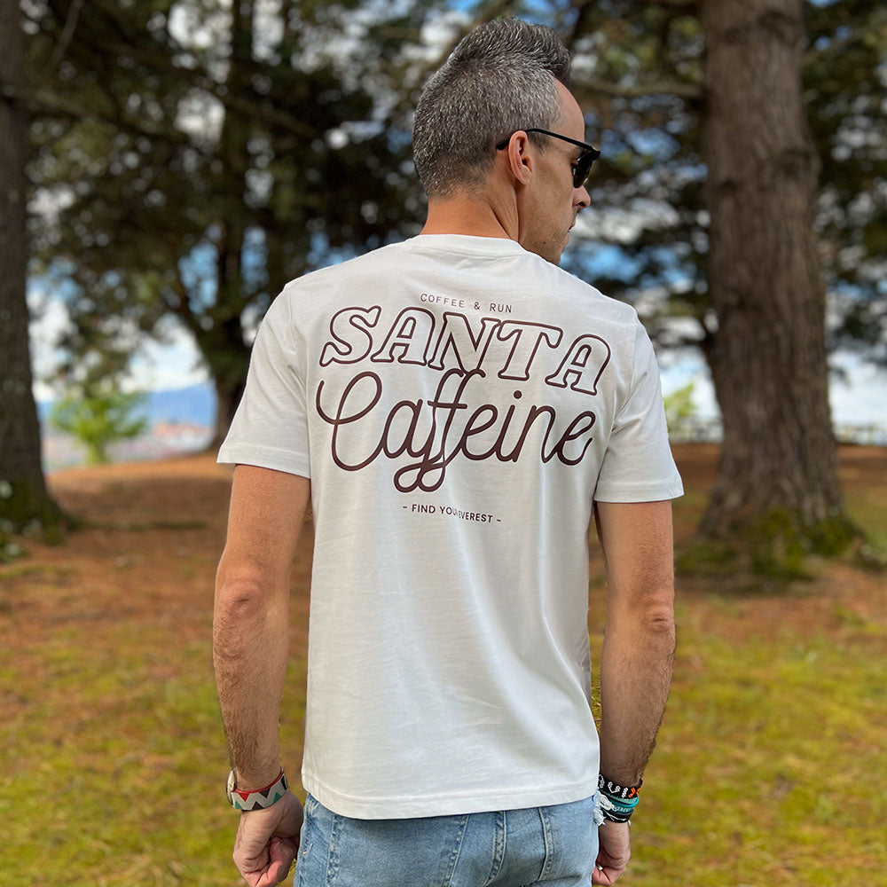 CAMISETA FIND YOUR EVEREST - SANTA CAFFEINE - MANGATA