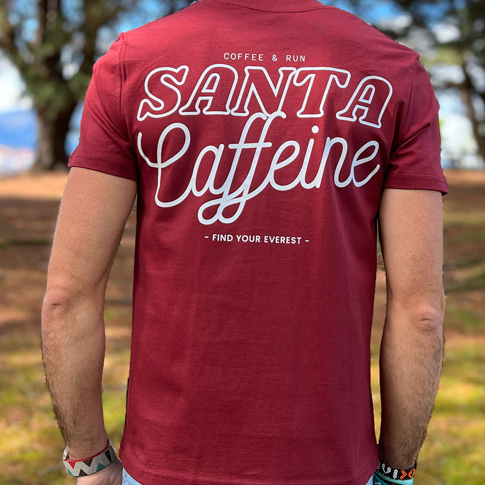 CAMISETA FIND YOUR EVEREST - SANTA CAFFEINE - KAZAM