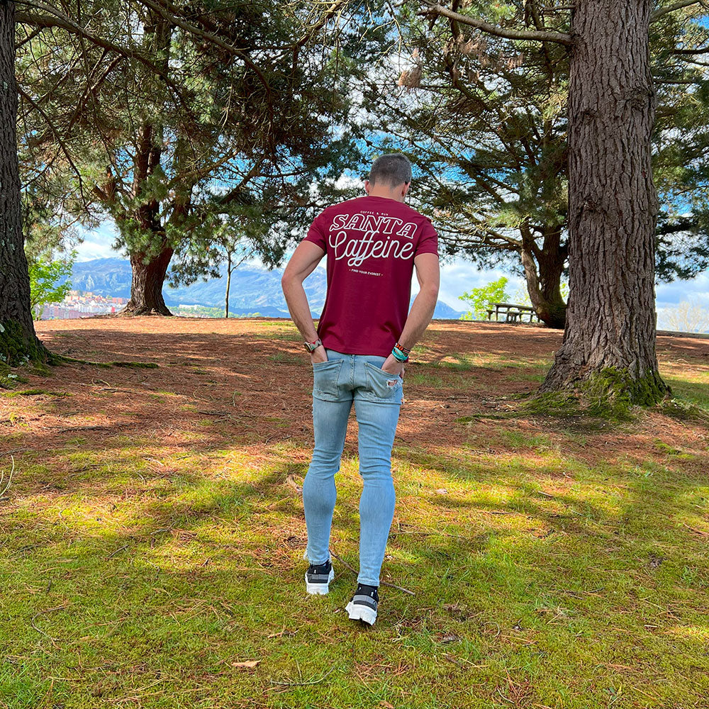 CAMISETA FIND YOUR EVEREST - SANTA CAFFEINE - KAZAM