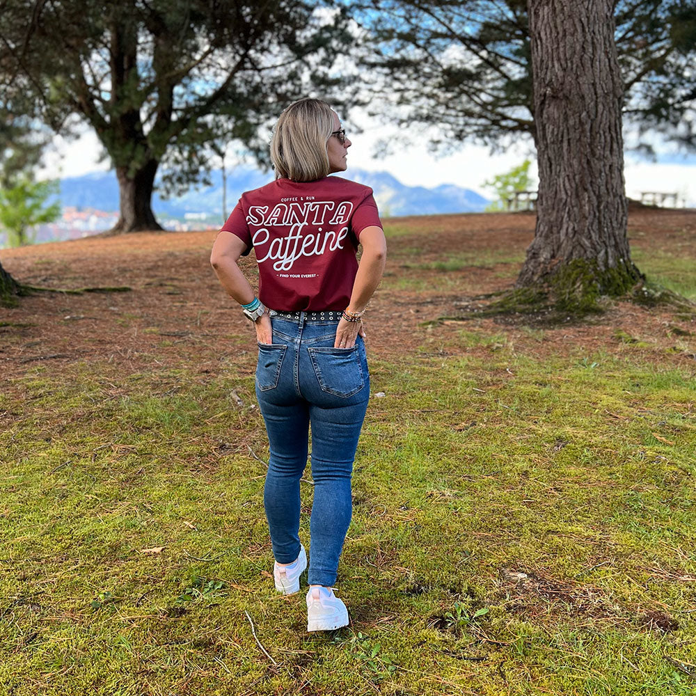 CAMISETA FIND YOUR EVEREST - SANTA CAFFEINE - KAZAM