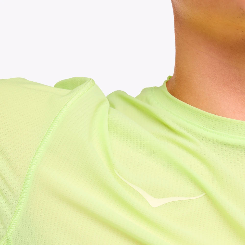 CAMISETA HOKA AIROLITE LETTUCE