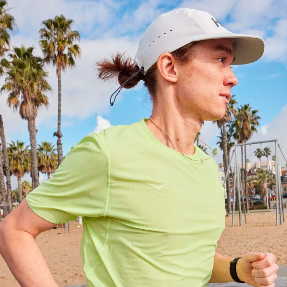 CAMISETA HOKA AIROLITE LETTUCE