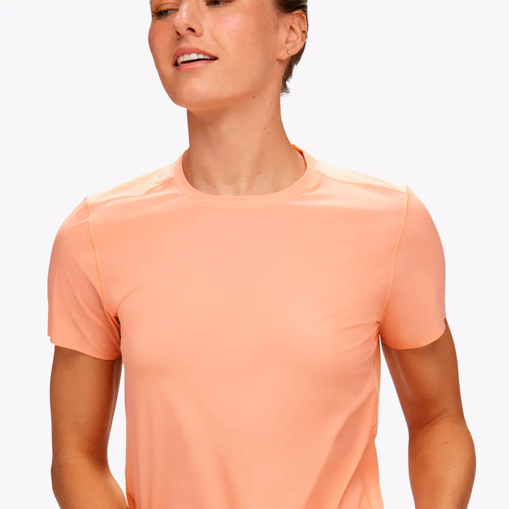 CAMISETA HOKA AIROLITE MUJER PAPAYA