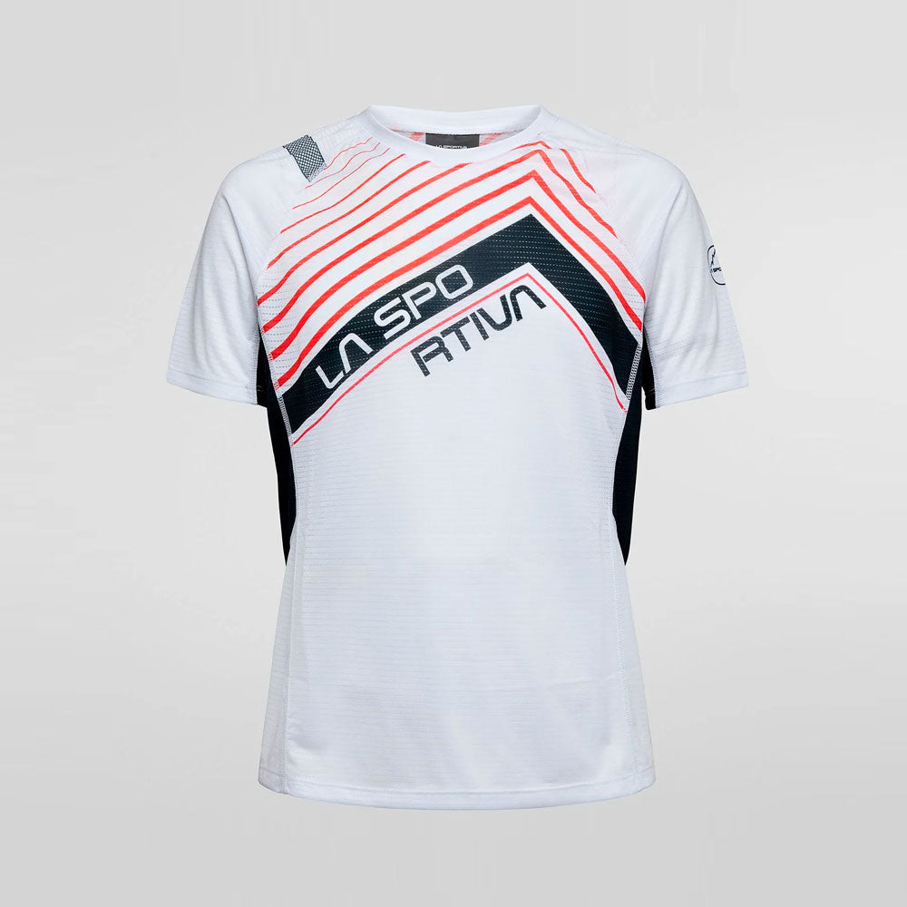 CAMISETA LA SPORTIVA WAVE BLANCO NEGRO