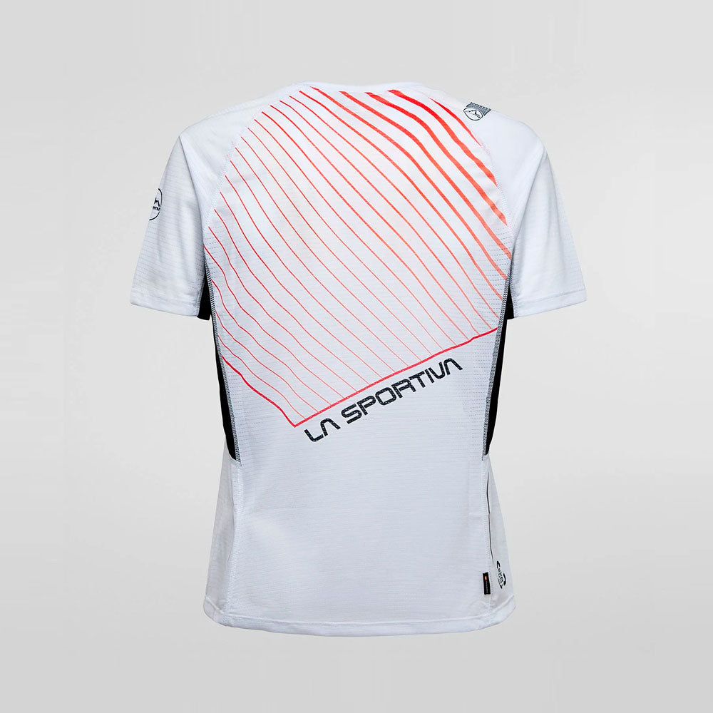 CAMISETA LA SPORTIVA WAVE BLANCO NEGRO