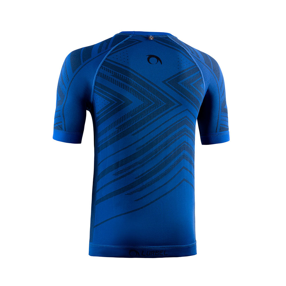 CAMISETA LURBEL SAMBA ITI SHORT SLEEVES AZUL ROYAL NEGRO