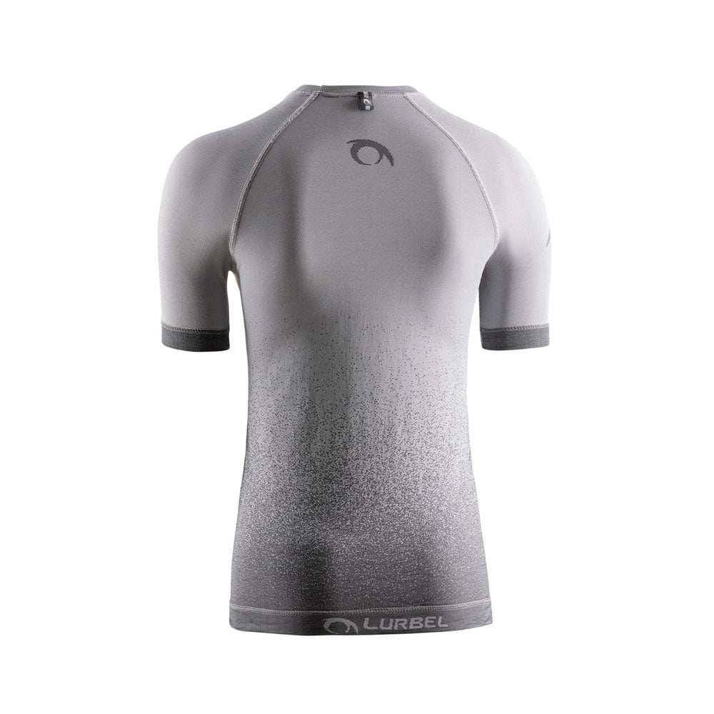 CAMISETA LURBEL SAMBA SHORT SLEEVES GRIS HIELO NEGRO MUJER