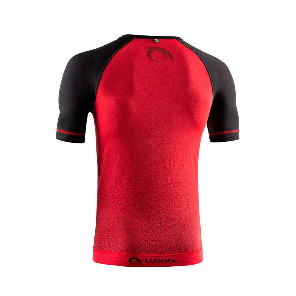 CAMISETA LURBEL SPIRIT SHORT SLEEVES 2024 ROJO NEGRO