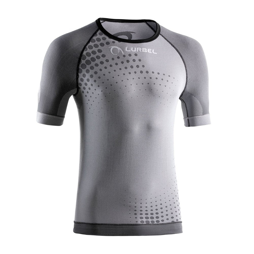 CAMISETA LURBEL SPIRIT SHORT SLEEVES GRIS HIELO NEGRO