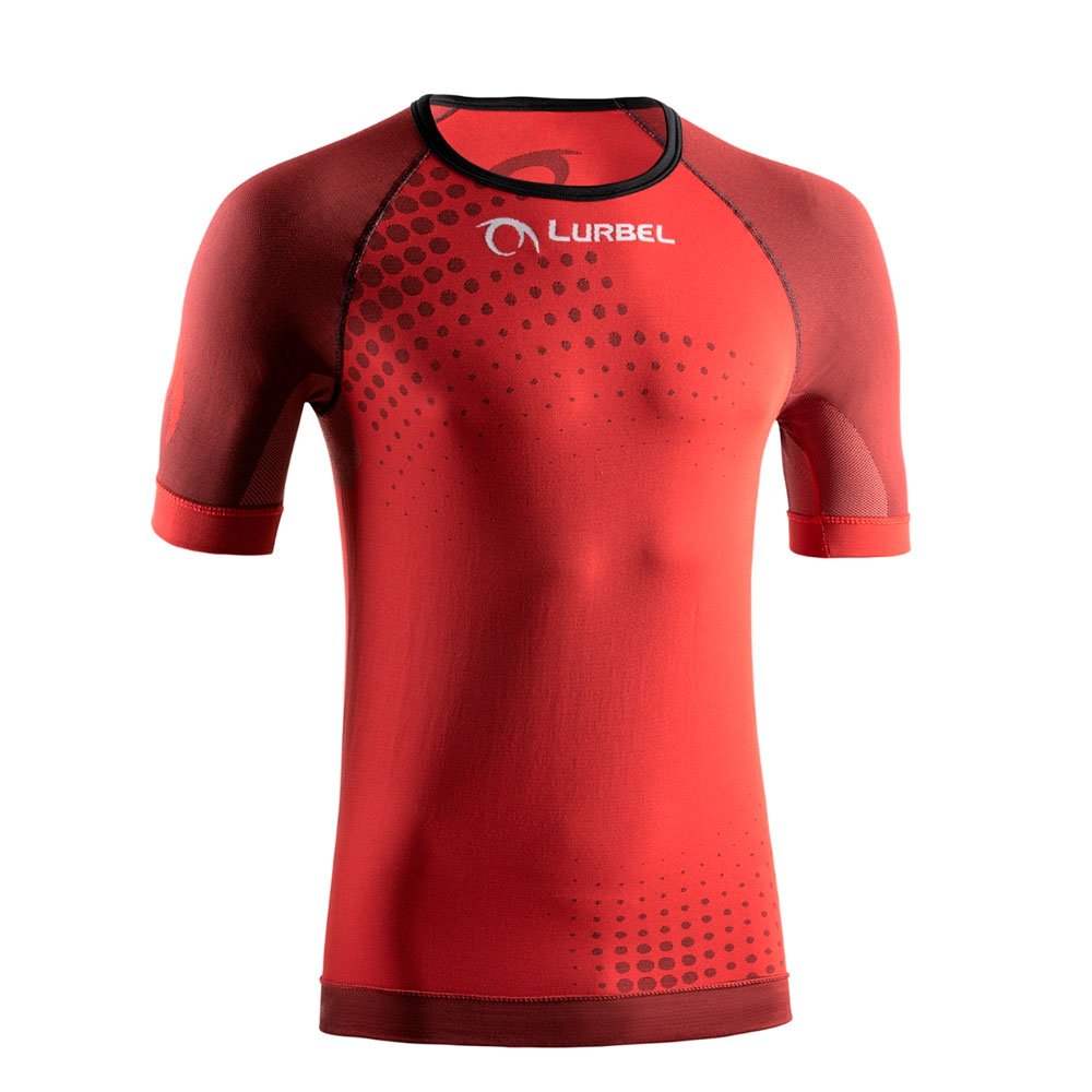 CAMISETA LURBEL SPIRIT SHORT SLEEVES ROJO NEGRO