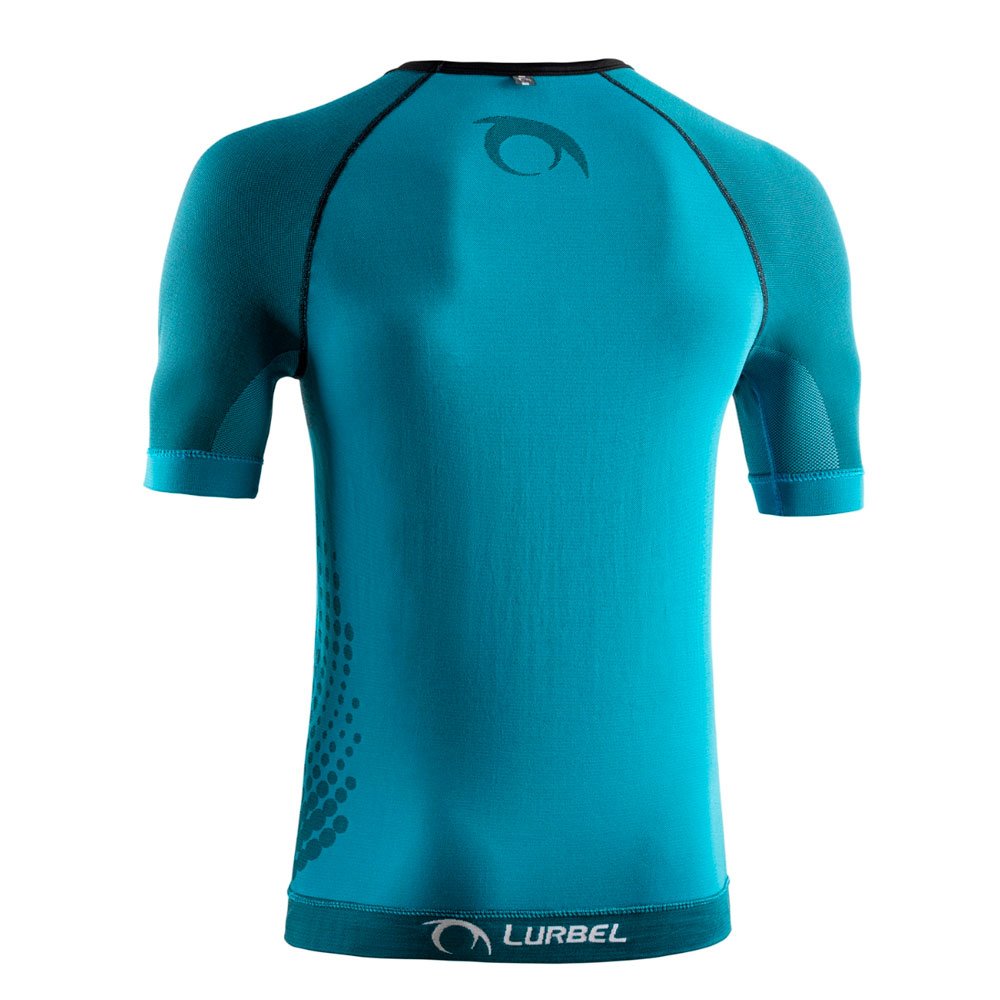 CAMISETA LURBEL SPIRIT SHORT SLEEVES TURQUESA NEGRO