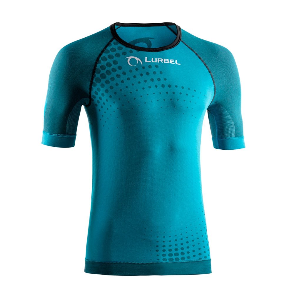 CAMISETA LURBEL SPIRIT SHORT SLEEVES TURQUESA NEGRO