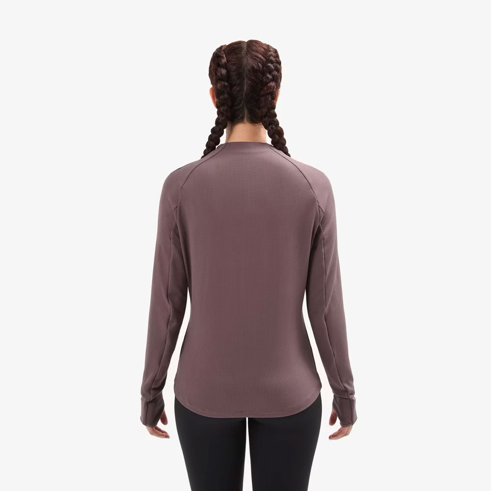 CAMISETA DE MANGA LARGA NNORMAL TRAIL MUJER MORADO