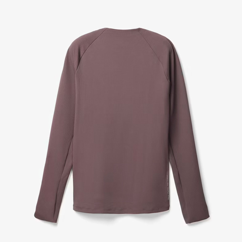 CAMISETA DE MANGA LARGA NNORMAL TRAIL MORADO