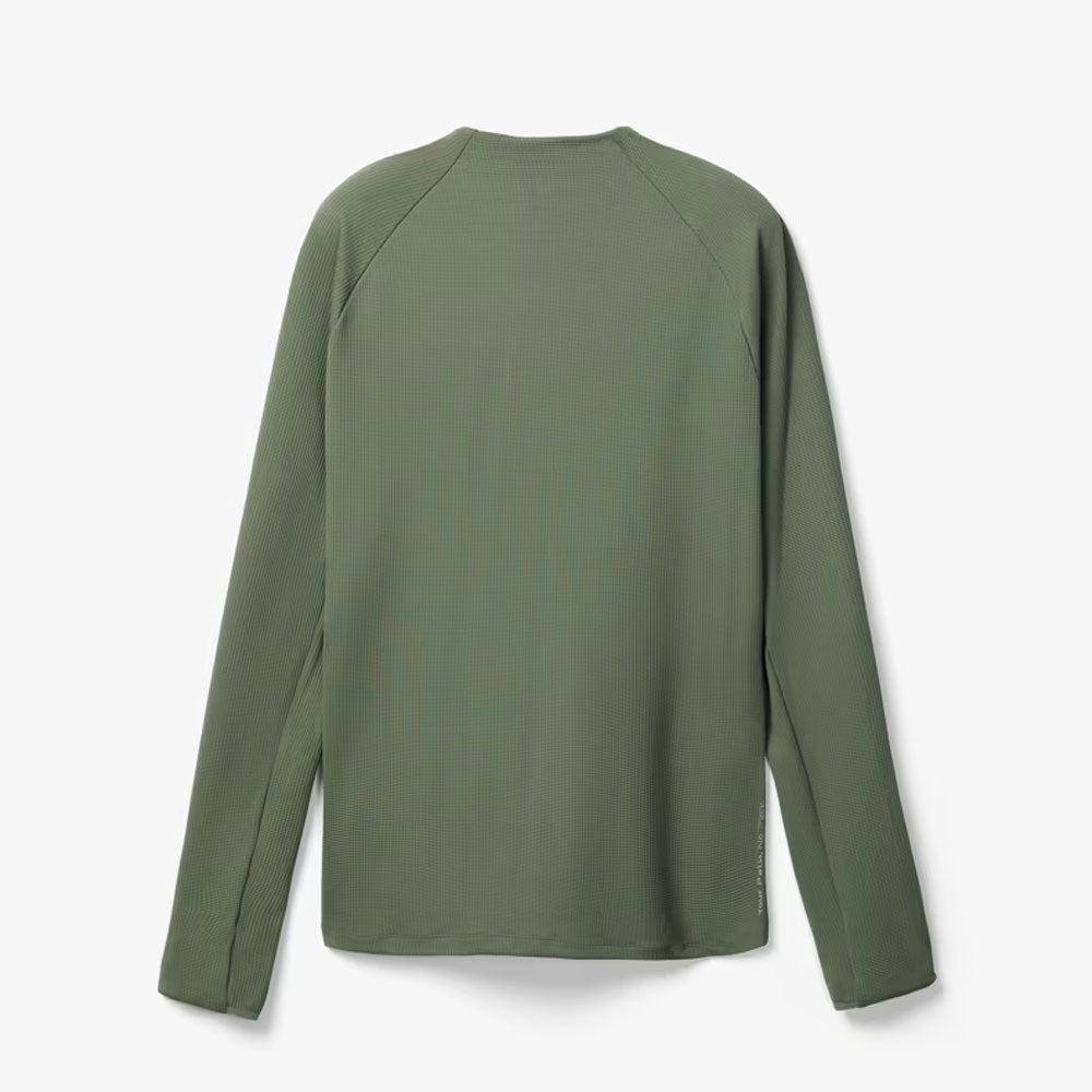 CAMISETA DE MANGA LARGA NNORMAL TRAIL VERDE