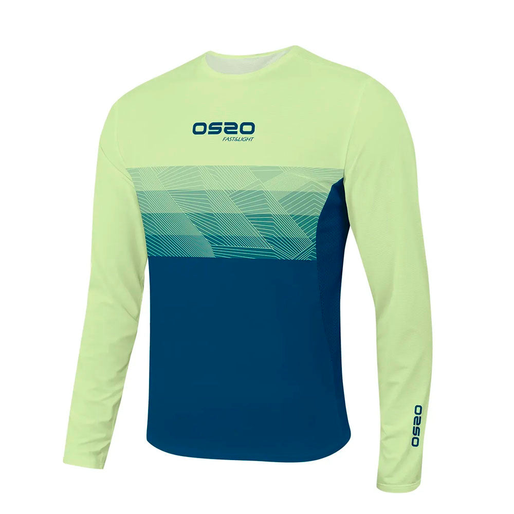 CAMISETA MANGA LARGA OS2O GRADIENT MINT
