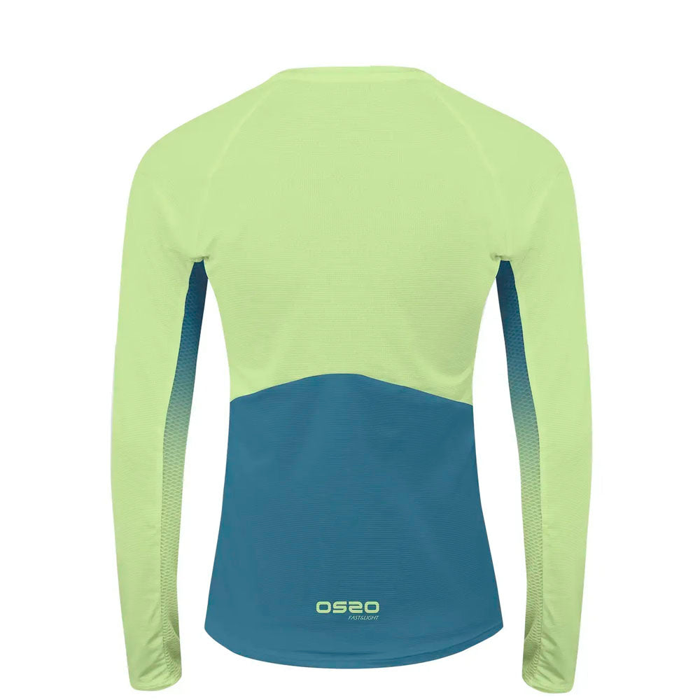 CAMISETA MANGA LARGA OS2O GRADIENT MUJER MINT
