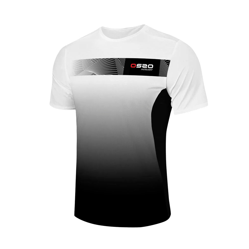 CAMISETA OS2O PEAK MOTION BLACK WHITE
