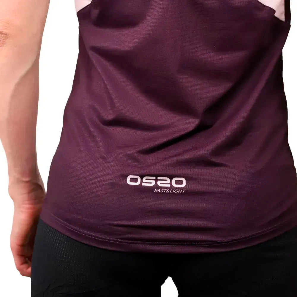 CAMISETA OS2O PEAK MOTION MUJER PRUNE