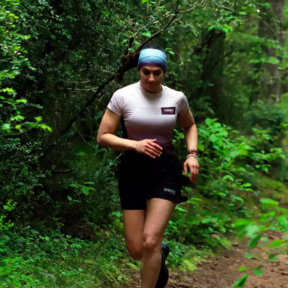 CAMISETA OS2O PEAK MOTION MUJER PRUNE