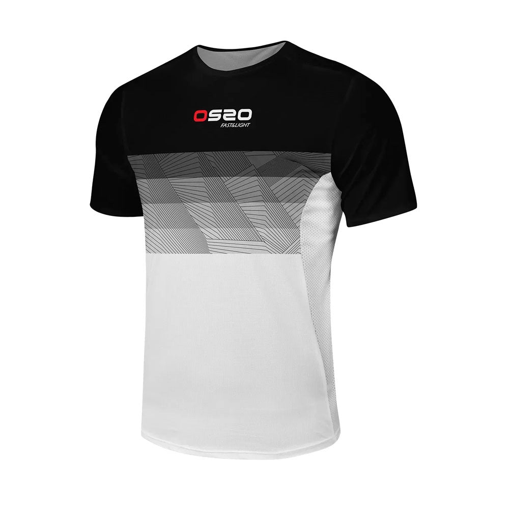 CAMISETA OS2O GRADIENT BLACK WHITE