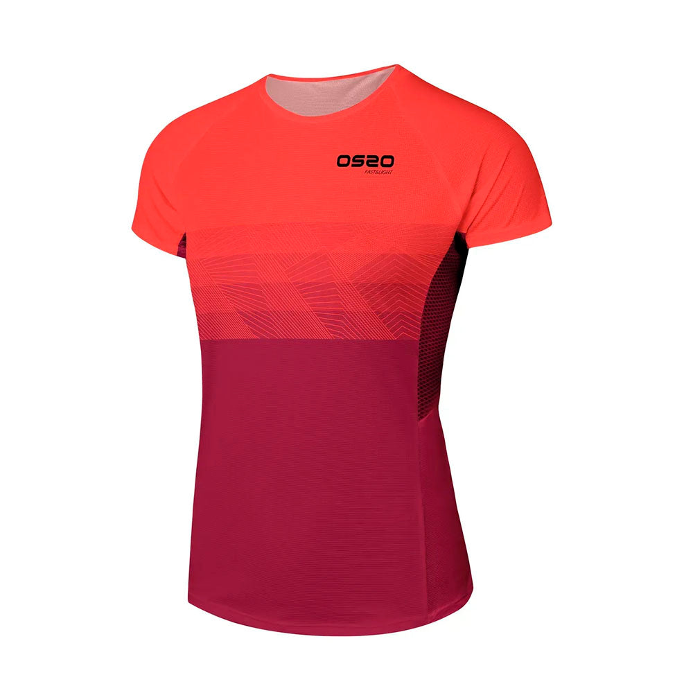 CAMISETA OS2O GRADIENT MUJER CORAL