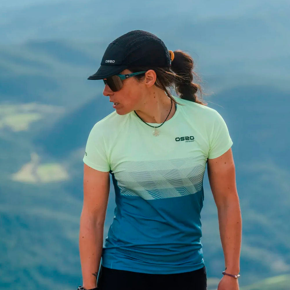 CAMISETA OS2O GRADIENT MUJER MINT