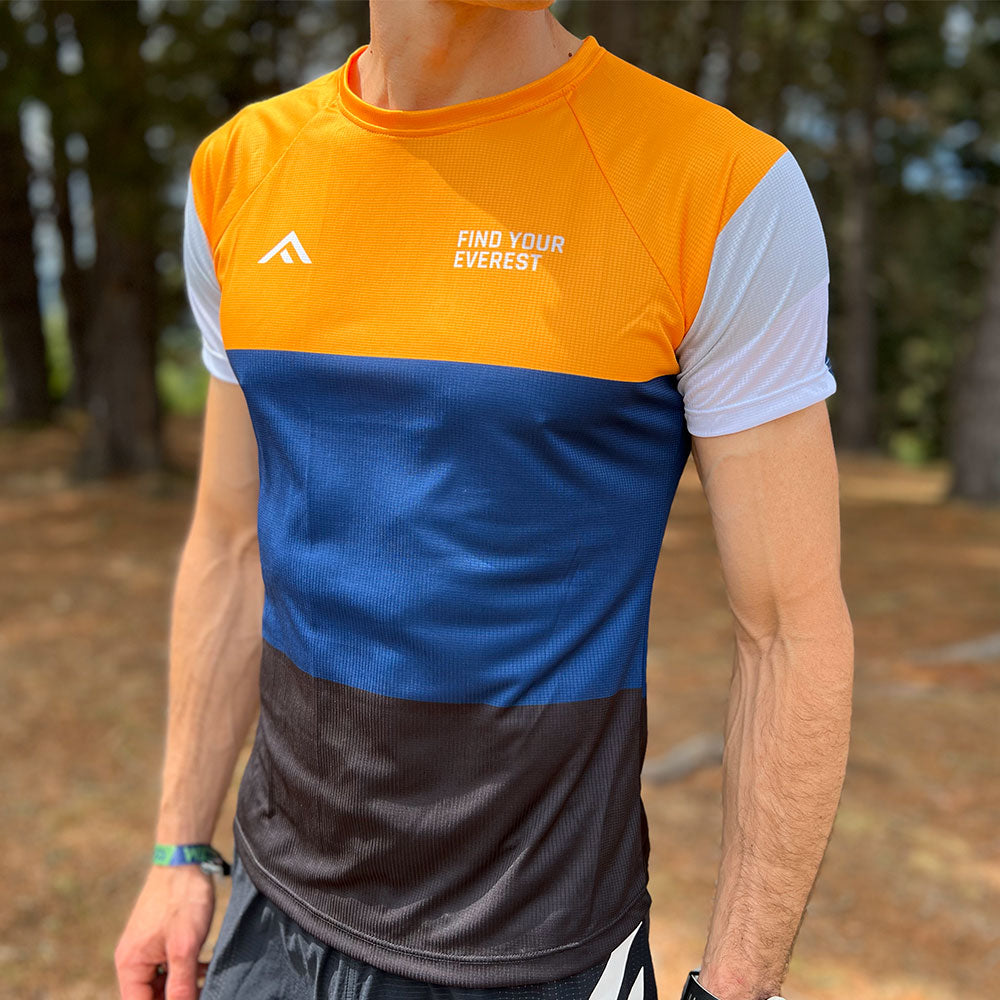 CAMISETA TÉCNICA FIND YOUR EVEREST AZUL MARINO