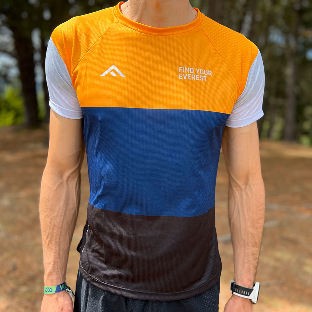 CAMISETA TÉCNICA FIND YOUR EVEREST AZUL MARINO