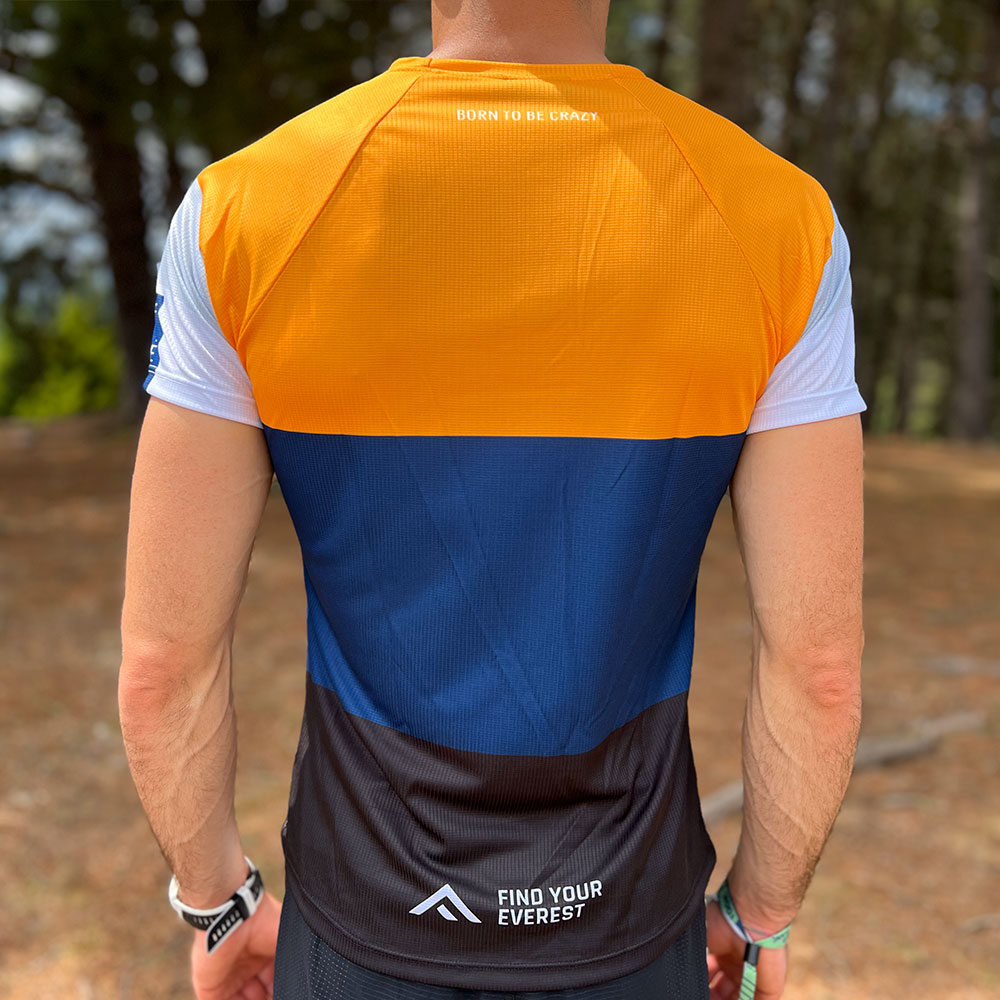CAMISETA TÉCNICA FIND YOUR EVEREST AZUL MARINO