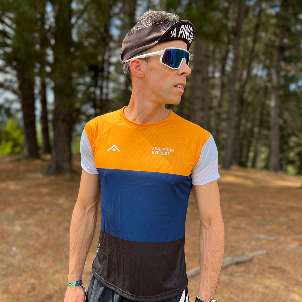 CAMISETA TÉCNICA FIND YOUR EVEREST AZUL MARINO