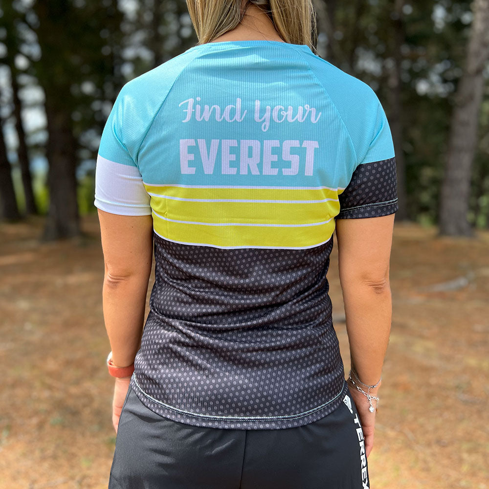 CAMISETA TÉCNICA FIND YOUR EVEREST MENTA MUJER