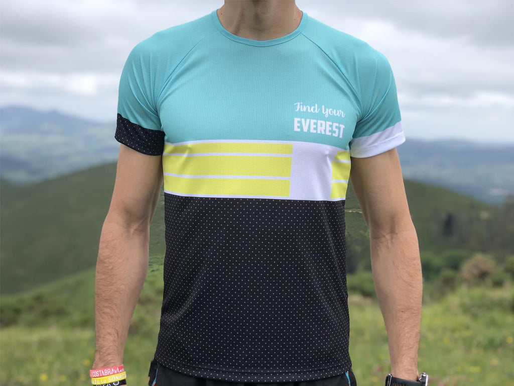 CAMISETA TÉCNICA FIND YOUR EVEREST MENTA