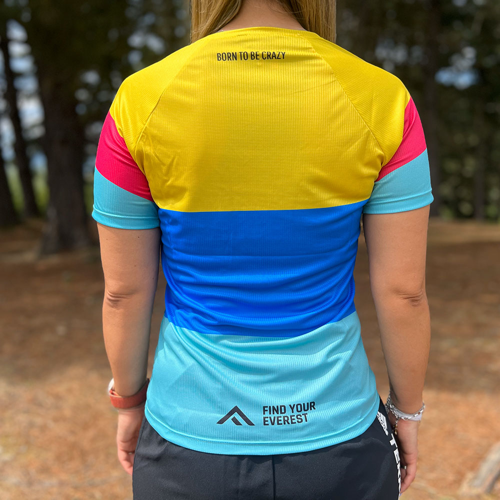 CAMISETA TÉCNICA FIND YOUR EVEREST MULTICOLOR MUJER