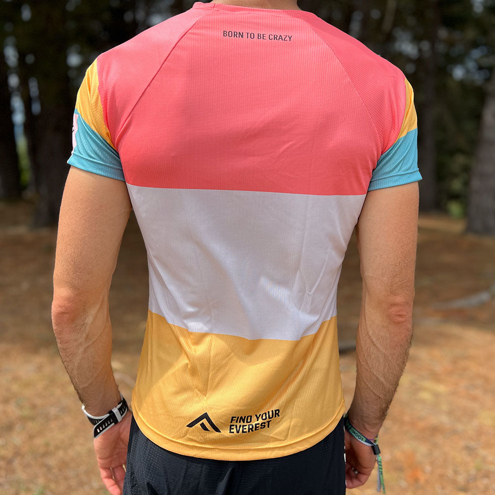 CAMISETA TÉCNICA FIND YOUR EVEREST ROSA PALO