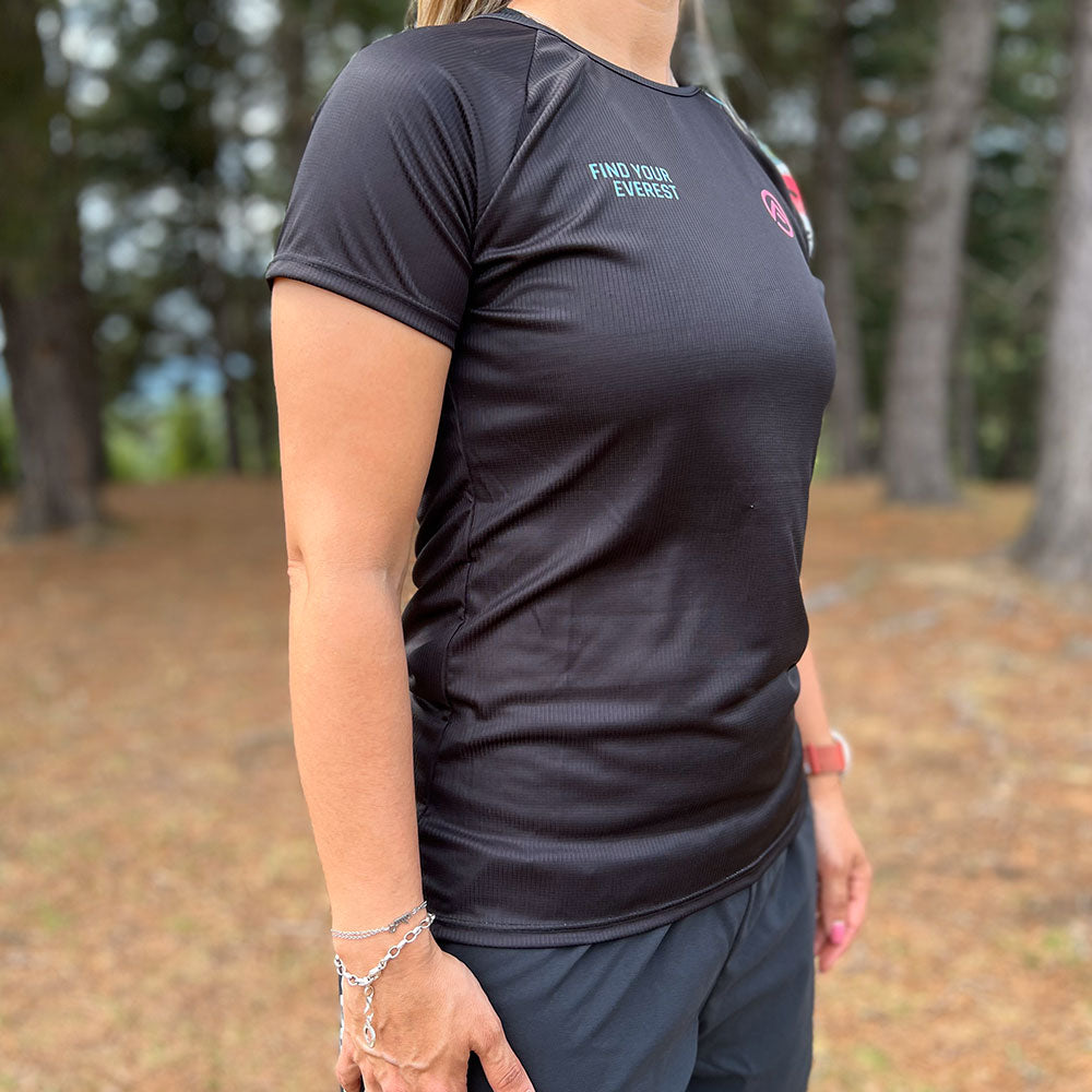 CAMISETA TÉCNICA FIND YOUR EVEREST WATERMELON MUJER