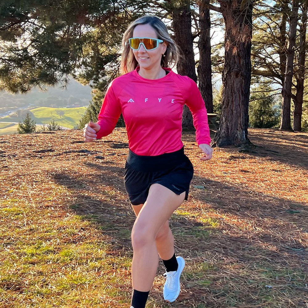 CAMISETA TÉCNICA MANGA LARGA FIND YOUR EVEREST ELITE PINK MUJER