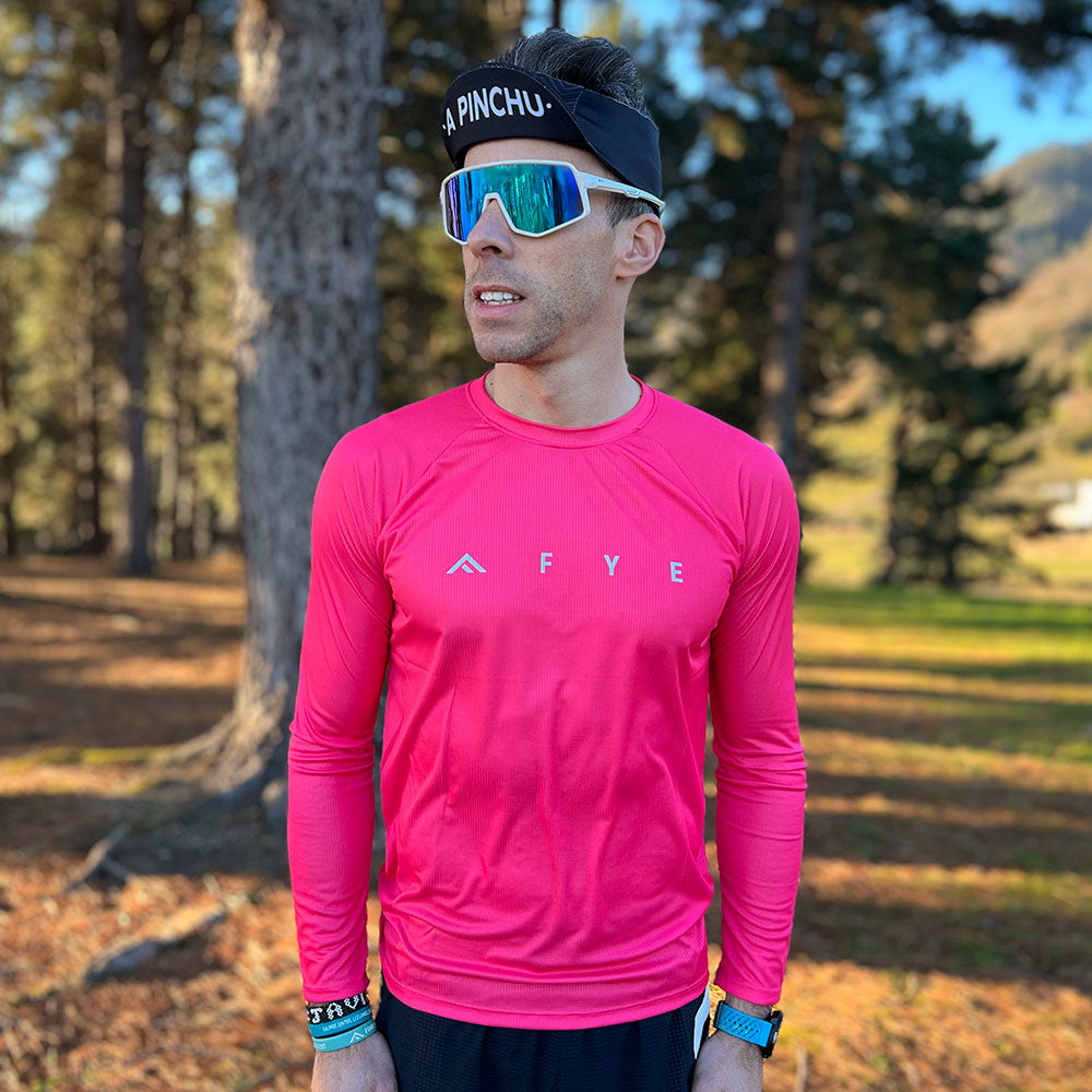 CAMISETA TÉCNICA MANGA LARGA FIND YOUR EVEREST ELITE PINK