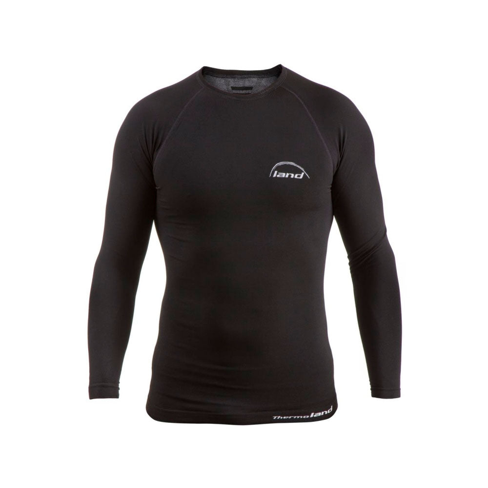 CAMISETA TÉRMICA MANGA LARGA LAND HEAT NEGRO