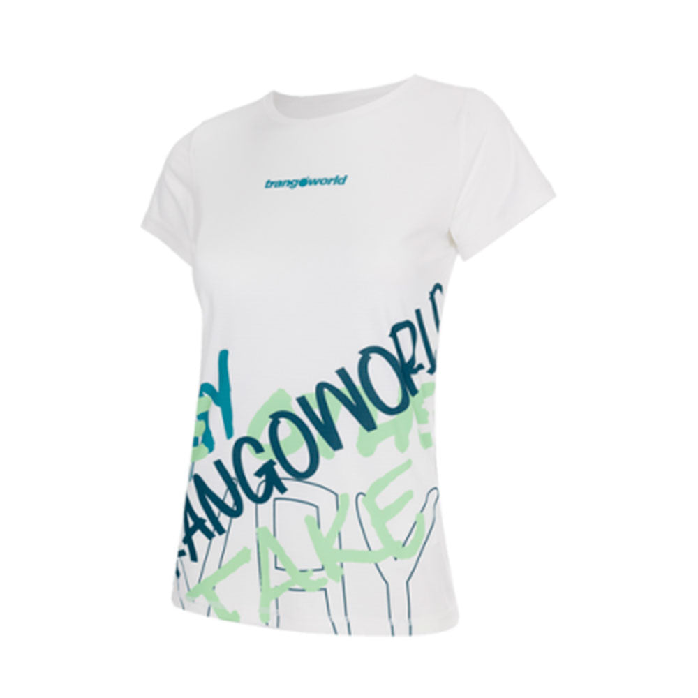 CAMISETA TRANGOWORLD LAUREL MUJER BRIGHT WHITE