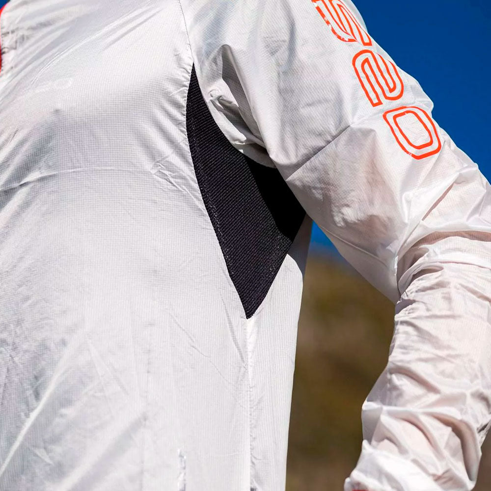 CHAQUETA CORTAVIENTOS OS2O MINIMUS BLANCO