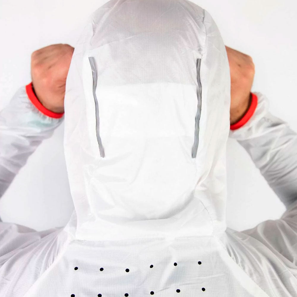 CHAQUETA CORTAVIENTOS OS2O MINIMUS BLANCO