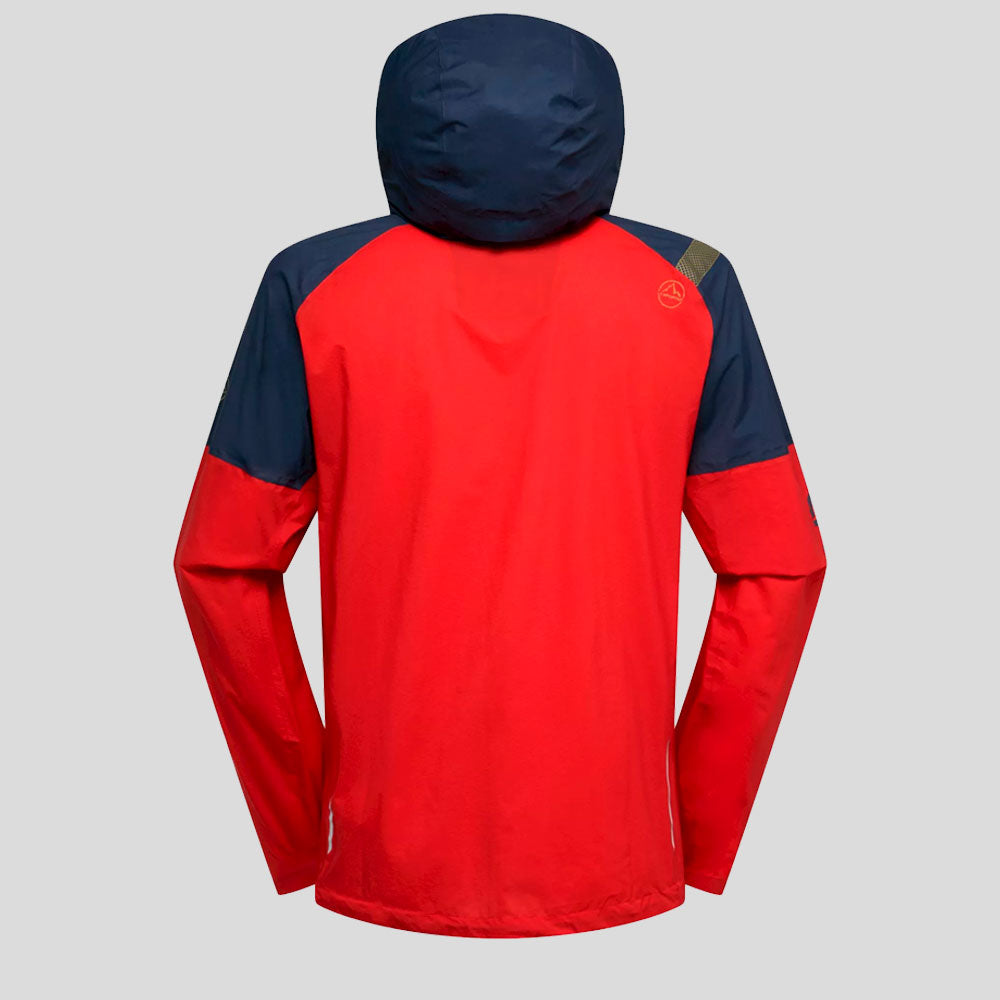 CHAQUETA IMPERMEABLE LA SPORTIVA POCKETSHELL JKT MOUNTAIN RED NIGHT SKY