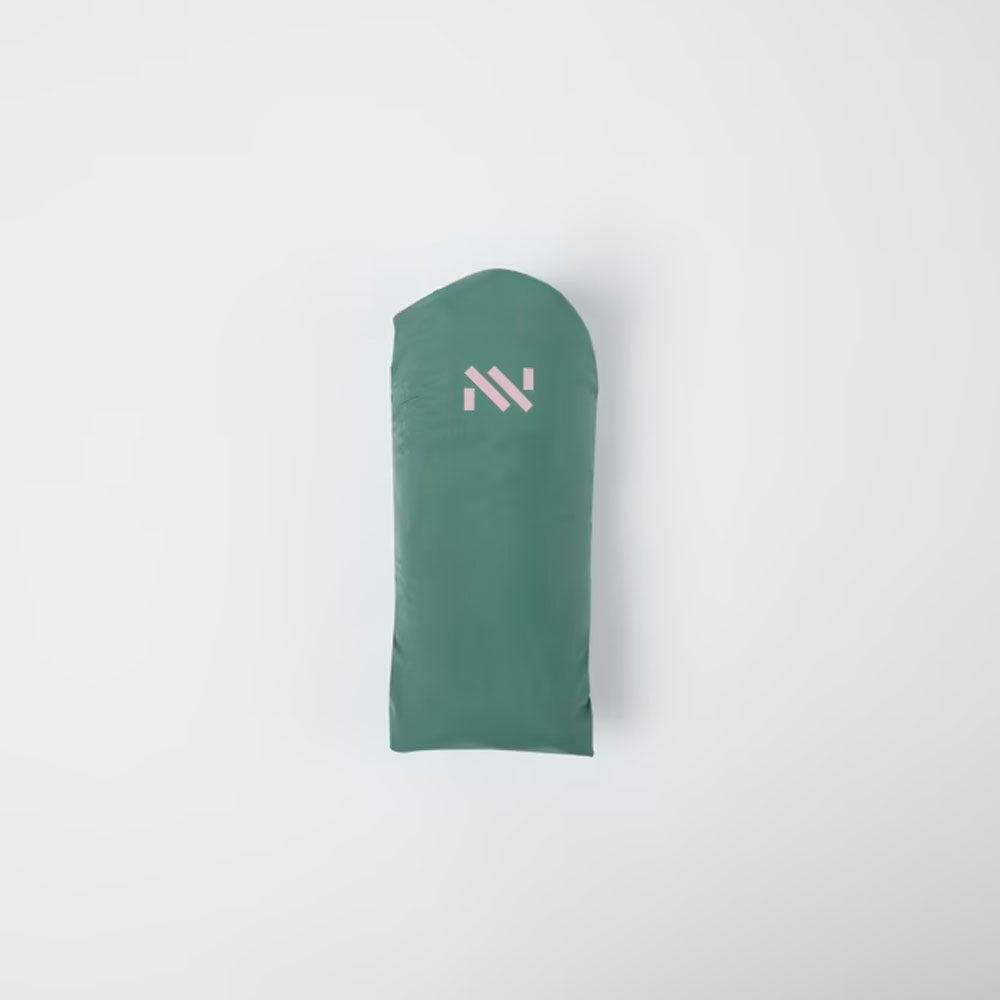 CHAQUETA IMPERMEABLE NNORMAL TRAIL RAIN MUJER VERDE