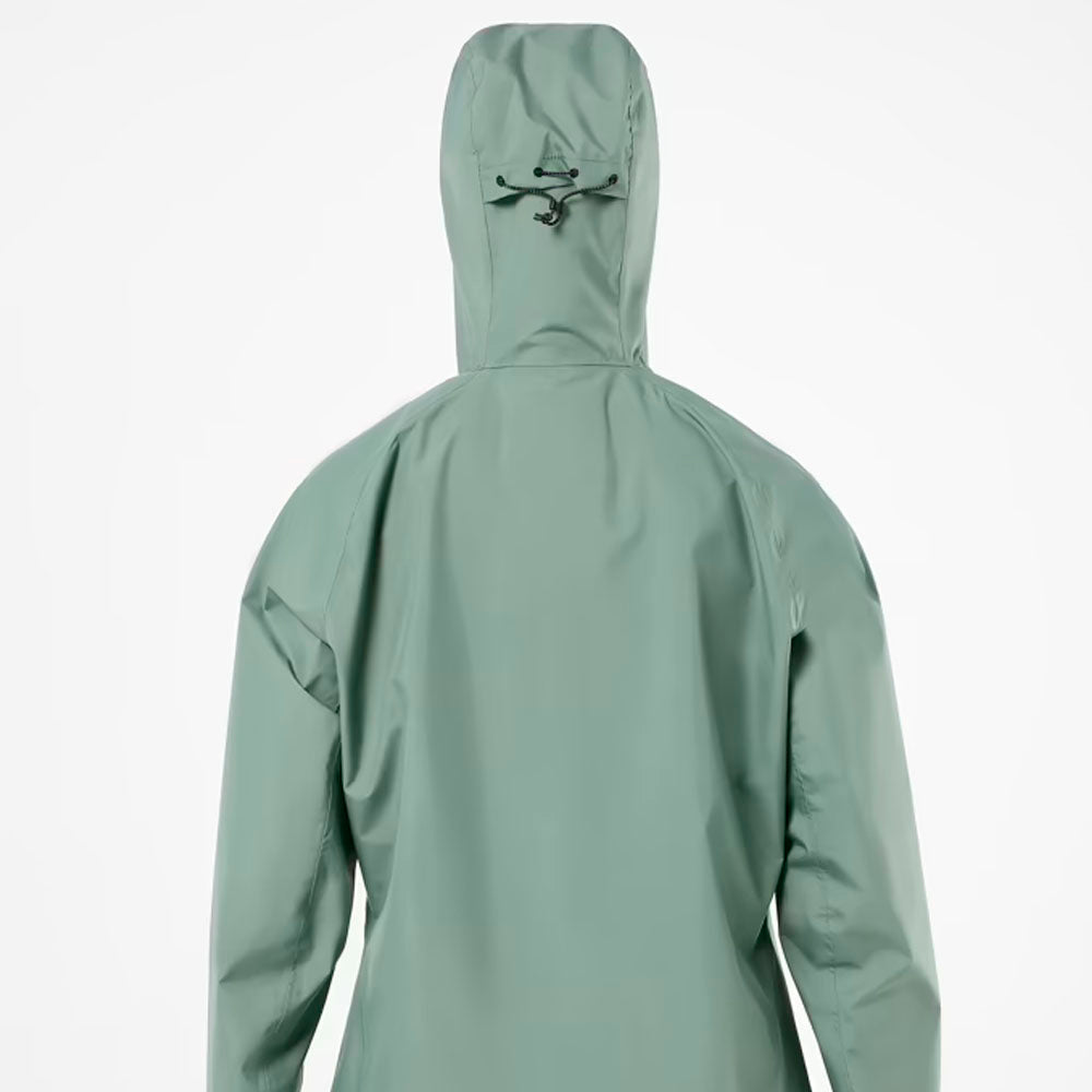 CHAQUETA IMPERMEABLE NNORMAL TRAIL RAIN MUJER VERDE