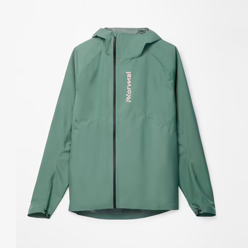 CHAQUETA NNORMAL TRAIL RAIN VERDE