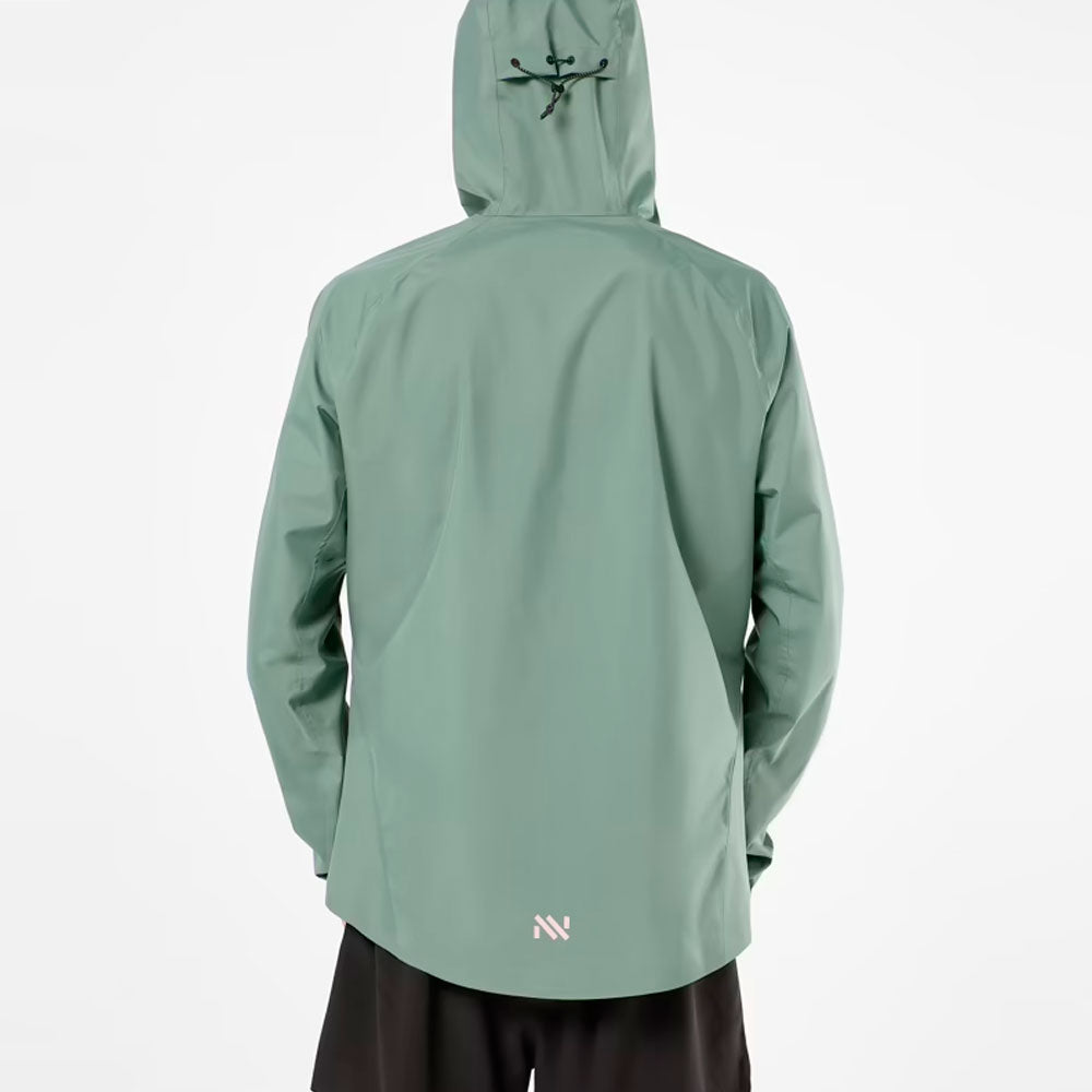 CHAQUETA NNORMAL TRAIL RAIN VERDE