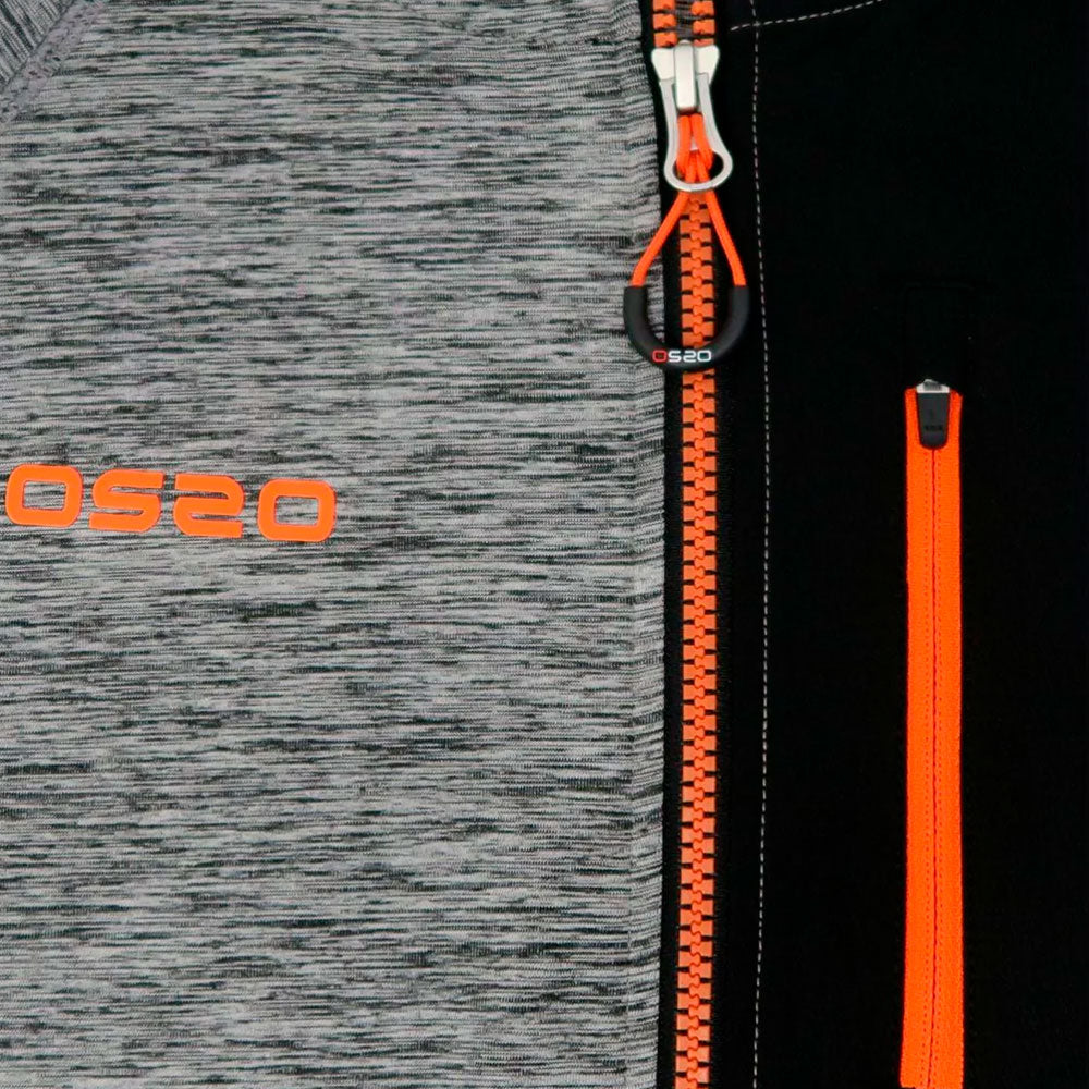 CHAQUETA OS2O ACE JACKET GRIS NARANJA