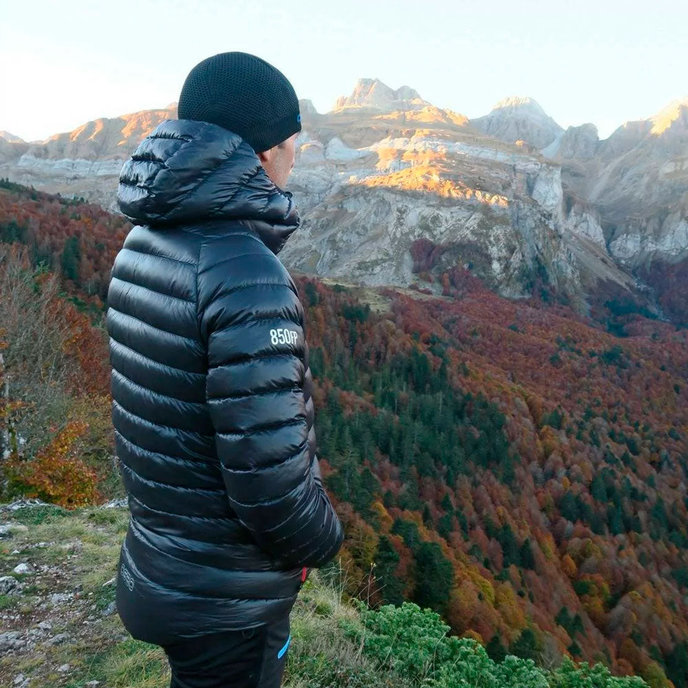 CHAQUETA OS2O NEBULAE 850 HYDRO REPELLENT JACKET BLACK
